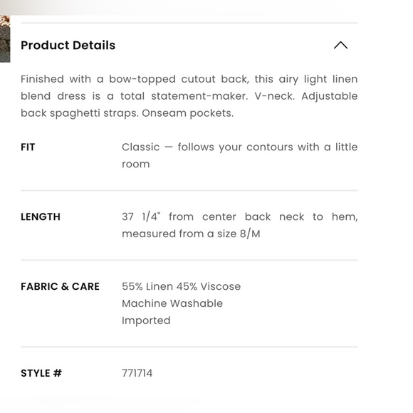 LOFT Beach NWT Cutout Midi Pocket Dress Size 12 - Picture 7 of 7